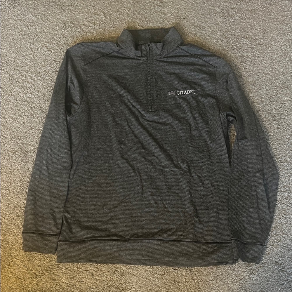 Citadel Gray Quarter-Zip Pullover